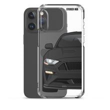 Load image into Gallery viewer, Black 18-21 Mustang 5.0 - iPhone Case