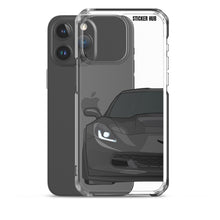 Load image into Gallery viewer, Black C7 Corvette Z06 - iPhone Case