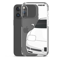 Load image into Gallery viewer, White C5 Corvette Z06 - iPhone Case