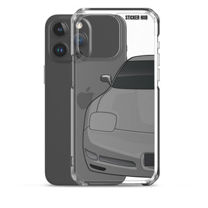 Pewter Gray C5 Corvette Z06 - iPhone Case