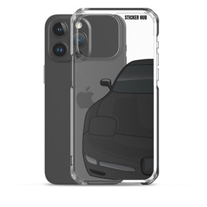 Black C5 Corvette Z06 - iPhone Case