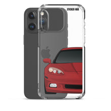 Load image into Gallery viewer, Monterey Red C6 Corvette - iPhone Case