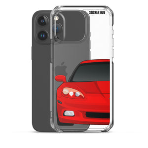 Victory Red C6 Corvette - iPhone Case