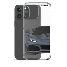 Load image into Gallery viewer, Shadow Gray C7 Corvette Zr1 - iPhone Case