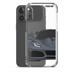 Shadow Gray C7 Corvette Zr1 - iPhone Case