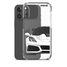 Load image into Gallery viewer, White C7 Corvette Zr1 - iPhone Case