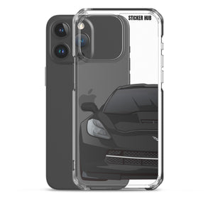 Black C7 Corvette Stingray - iPhone Case