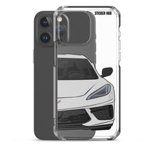 Load image into Gallery viewer, Ceramic Matrix Gray C8 Corvette - iPhone Case