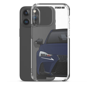 Nightfall Blue Lexus IS300 - iPhone Case