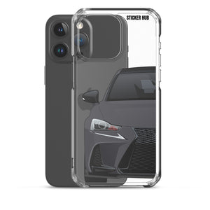 Gray Lexus IS300 - iPhone Case