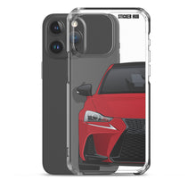 Load image into Gallery viewer, Red Lexus IS300 - iPhone Case