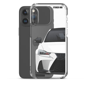 White Lexus IS300 - iPhone Case