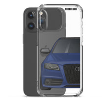 Load image into Gallery viewer, Estoril Blue B8 Audi S4 - iPhone Case