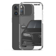 Load image into Gallery viewer, Black B8 Audi S4 - iPhone Case