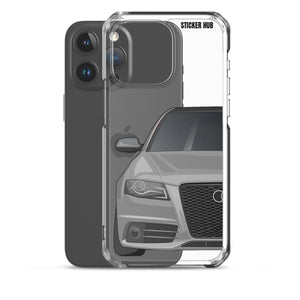 Quartz Gray B8 Audi S4 - iPhone Case