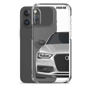 Silver B8.5 Audi S4 - iPhone Case