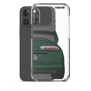 Green Toyota Supra - iPhone Case