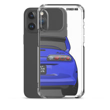 Load image into Gallery viewer, Blue Toyota Supra - iPhone Case