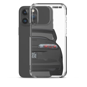 Black Toyota Supra - iPhone Case