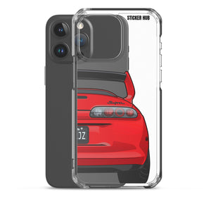 Red Toyota Supra - iPhone Case