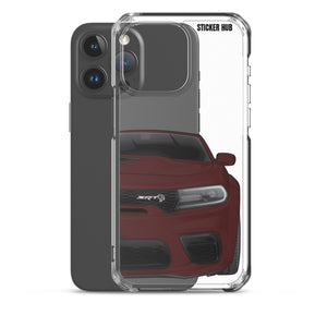 Octane Red Charger Hellcat (Widebody) - iPhone Case