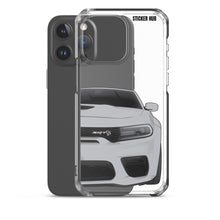 Load image into Gallery viewer, Silver Charger Hellcat (Widebody) - iPhone Case