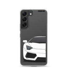 Load image into Gallery viewer, White Lamborghini Aventadoor - Samsung Case