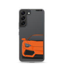 Load image into Gallery viewer, Orange Lamborghini Aventadoor - Samsung Case