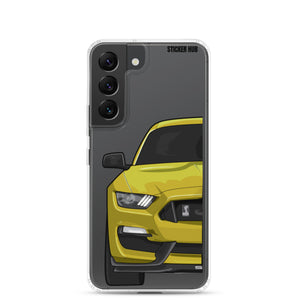 Yellow Mustang GT350 - Samsung Case