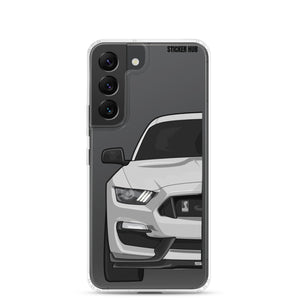 Silver Mustang GT350 Samsung Case