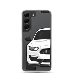 White Mustang GT350 - Samsung Case