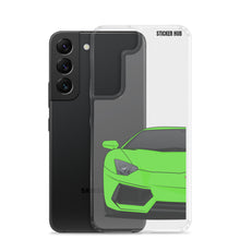 Load image into Gallery viewer, Green Lamborghini Aventadoor - Samsung Case