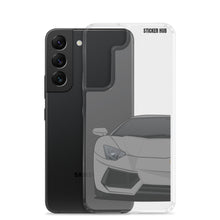 Load image into Gallery viewer, Gray Lamborghini Aventadoor - Samsung Case