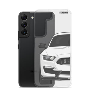 White Mustang GT350 - Samsung Case