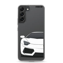 Load image into Gallery viewer, White Lamborghini Aventadoor - Samsung Case