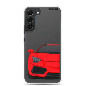 Red Lamborghini Aventadoor - Samsung Case