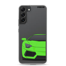 Load image into Gallery viewer, Green Lamborghini Aventadoor - Samsung Case