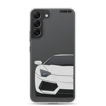 Load image into Gallery viewer, Silver Lamborghini Aventadoor - Samsung Case