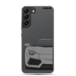 Gray Lamborghini Aventadoor - Samsung Case