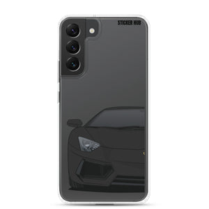 Black Lamborghini Aventadoor - Samsung Case