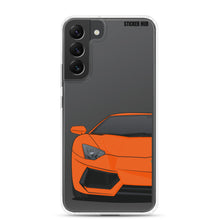 Load image into Gallery viewer, Orange Lamborghini Aventadoor - Samsung Case