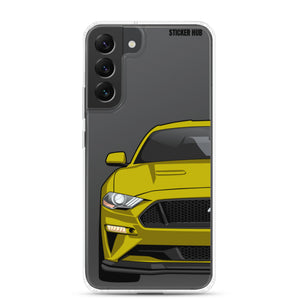 Yellow 18-21 Mustang 5.0 - Samsung Case