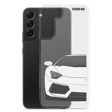 Load image into Gallery viewer, White Lamborghini Aventadoor - Samsung Case