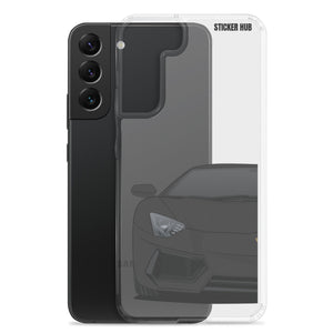 Black Lamborghini Aventadoor - Samsung Case