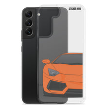 Load image into Gallery viewer, Orange Lamborghini Aventadoor - Samsung Case