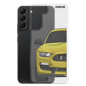 Yellow Mustang GT350 - Samsung Case