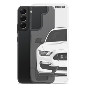 White Mustang GT350 - Samsung Case