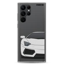 Load image into Gallery viewer, Silver Lamborghini Aventadoor - Samsung Case