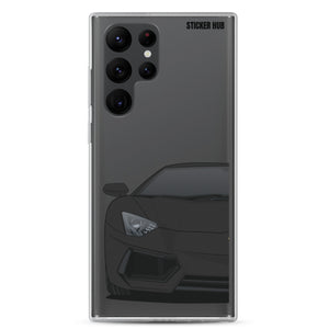 Black Lamborghini Aventadoor - Samsung Case