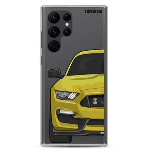 Yellow Mustang GT350 - Samsung Case